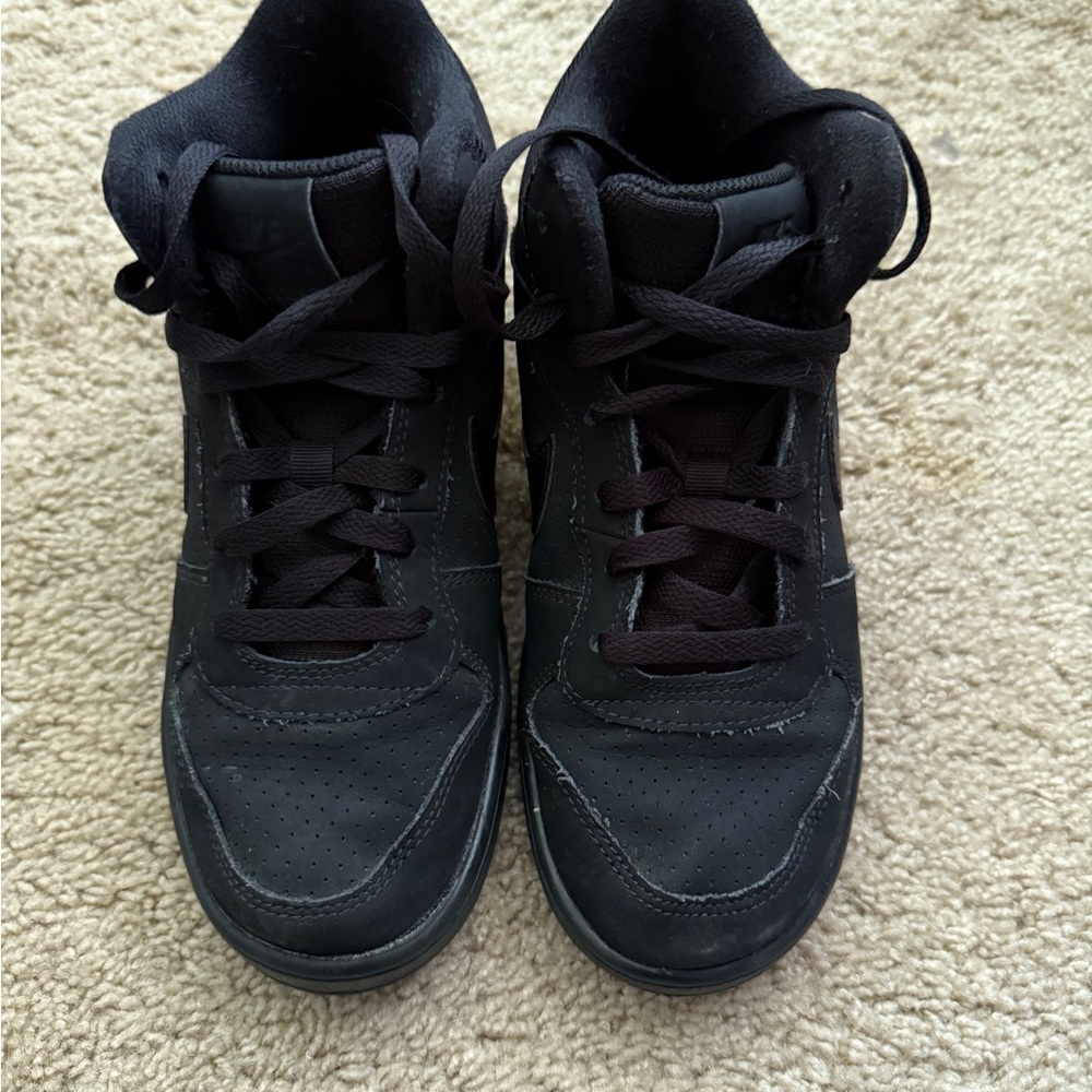 Nike Black High-Top Sneakers with Padded Ankle Collar